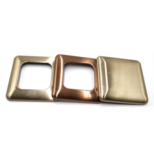 সুইচ বা রিসেপ্ট্যাকল আউটলেট মেটাল ওয়াল প্লেট